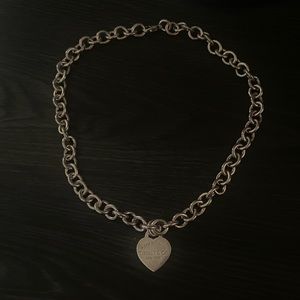 Return to Tiffany Heart Tag Chain Link